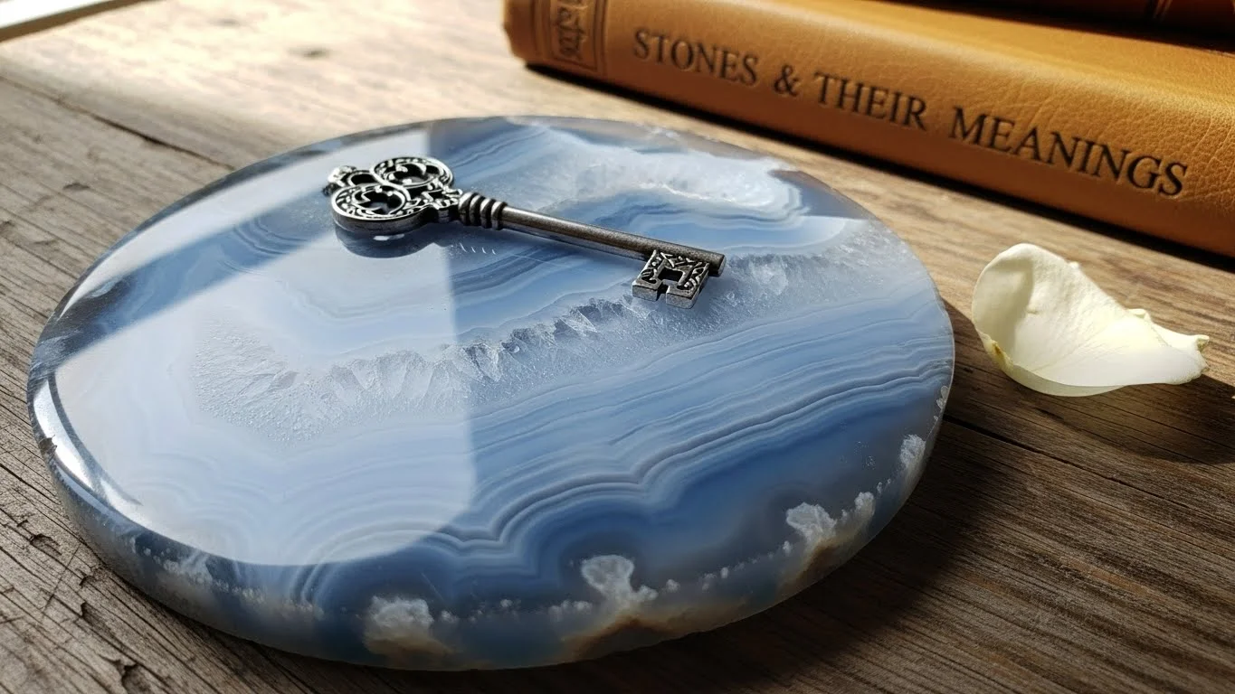Blue Lace Agate Meaning in Simple English