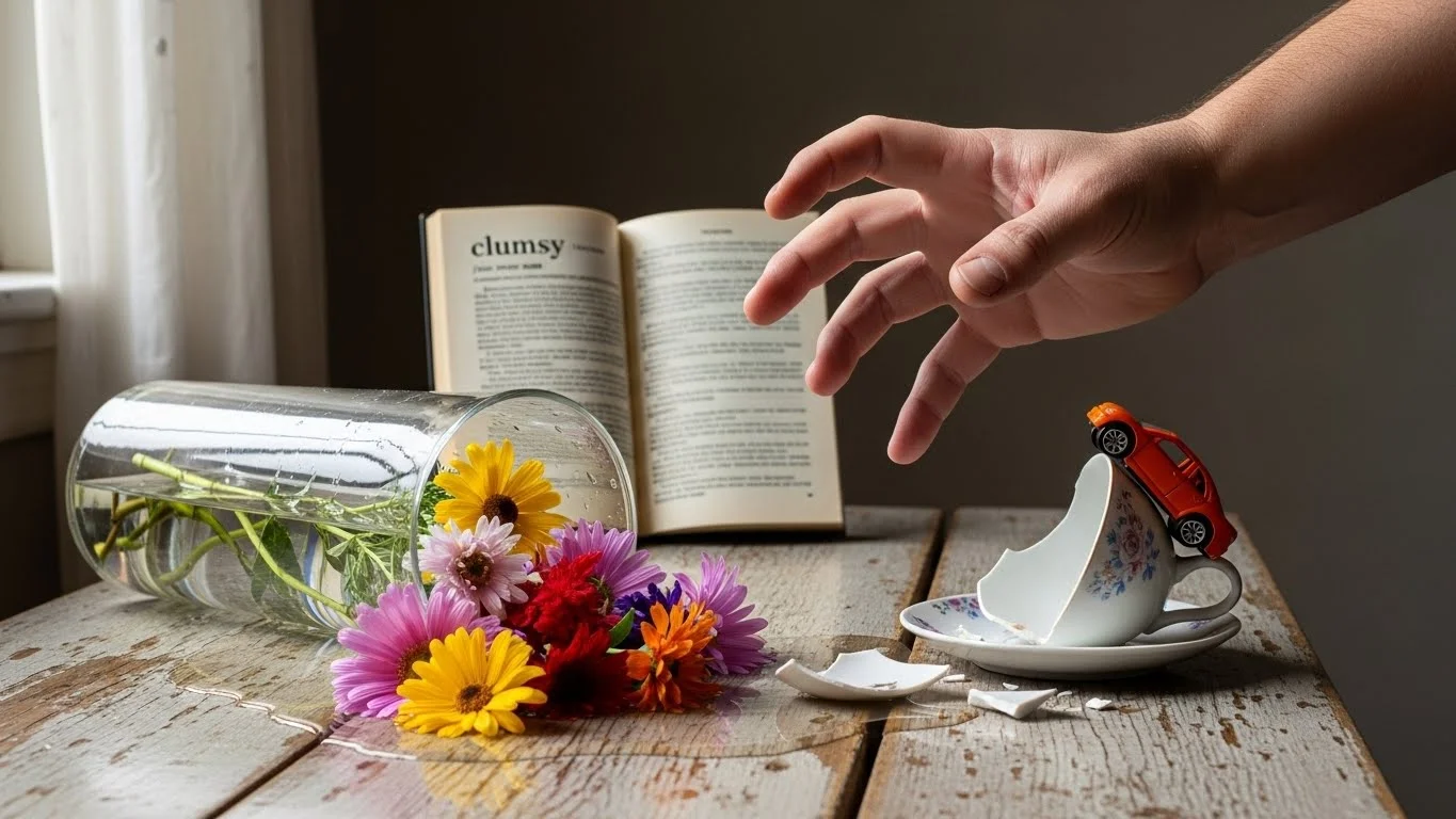 Clumsy objects or designs