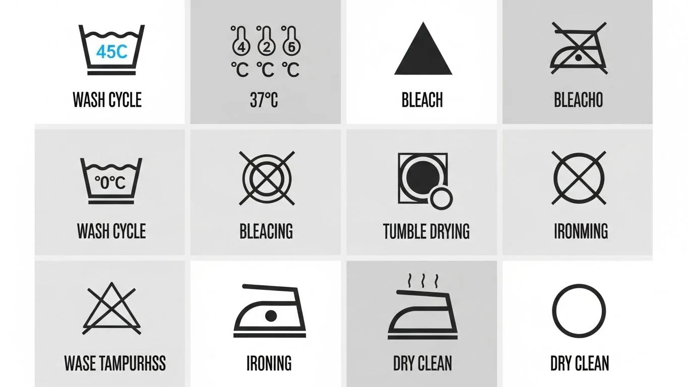 Common mistakes people make with washing symbols