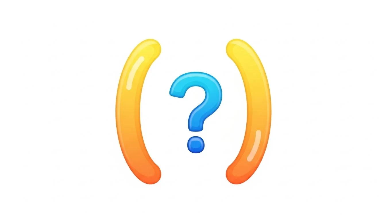 Empty Parentheses () Meaning