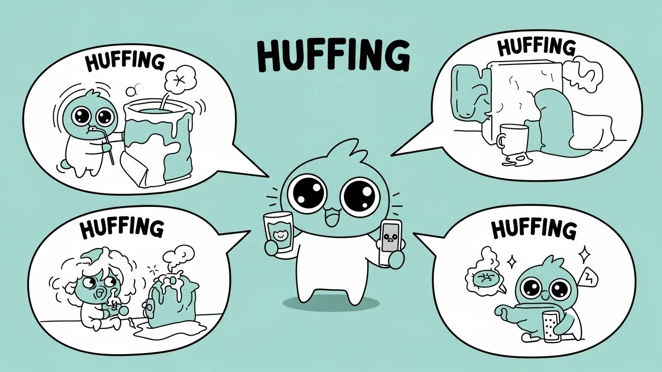 Huffing vs Vaping or Smoking