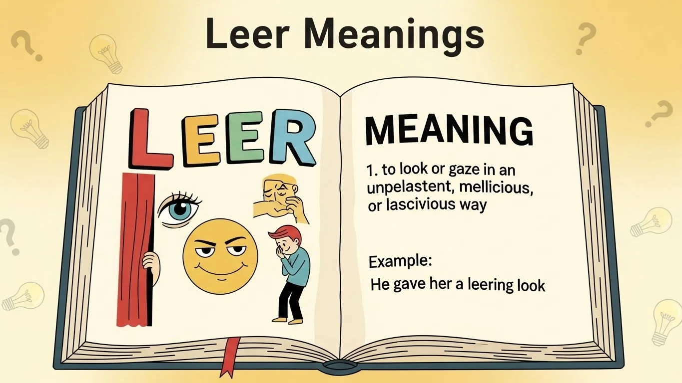 Leer Meaning in Psychology