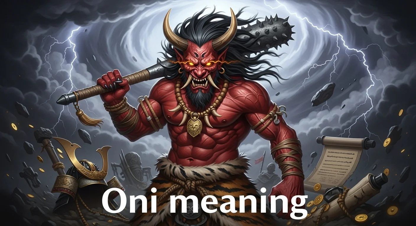 Oni Meaning in Modern Slang and Usernames