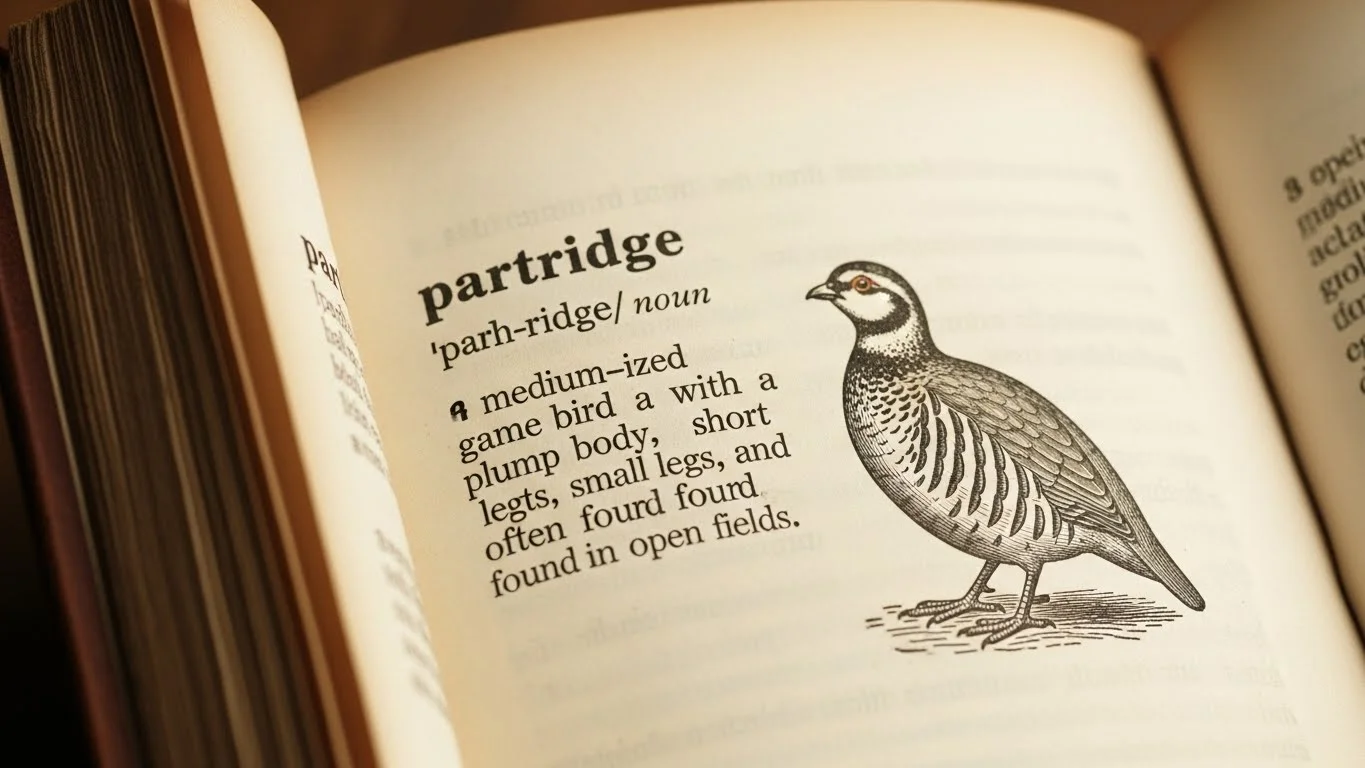 Partridge meaning in English