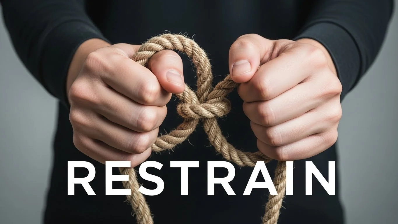 What Does Restrain Mean