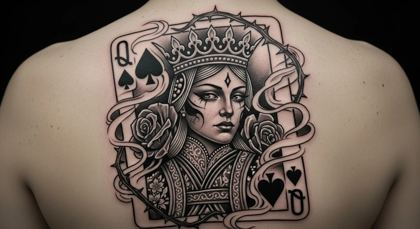 What Does the Queen of Spades Tattoo Mean