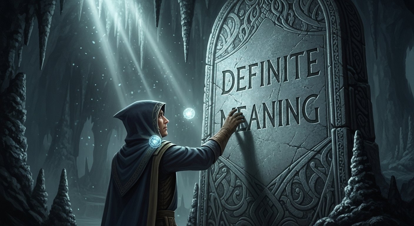 Definite vs Indefinite