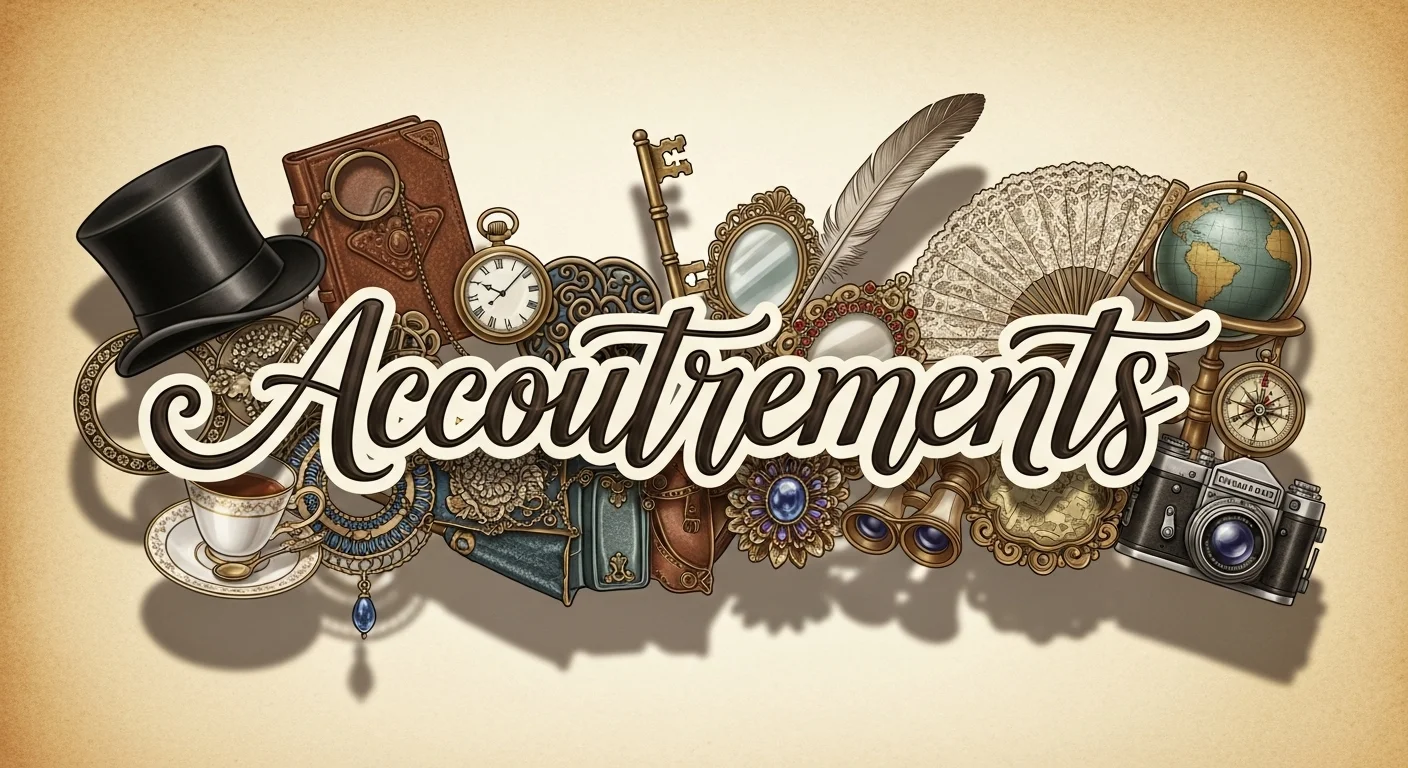 What Does Accoutrements Mean