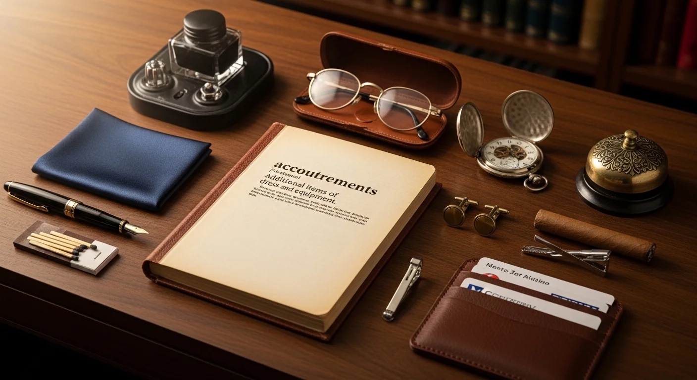 Why Learn Words Like Accoutrements