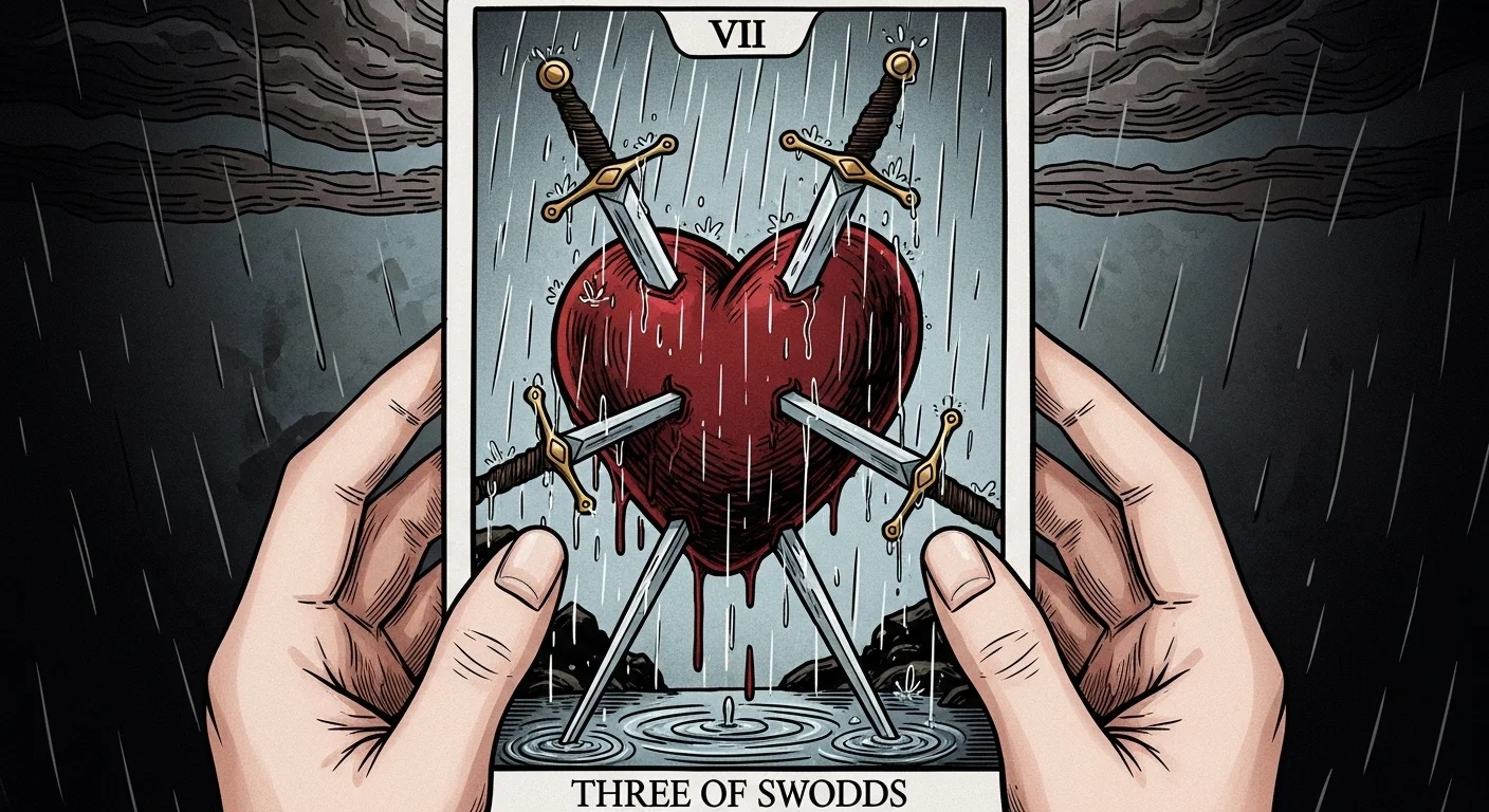 Spiritual Meaning of the Three of Swords