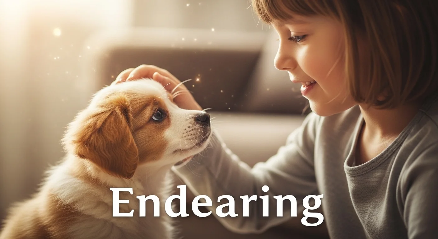 Synonyms of Endearing