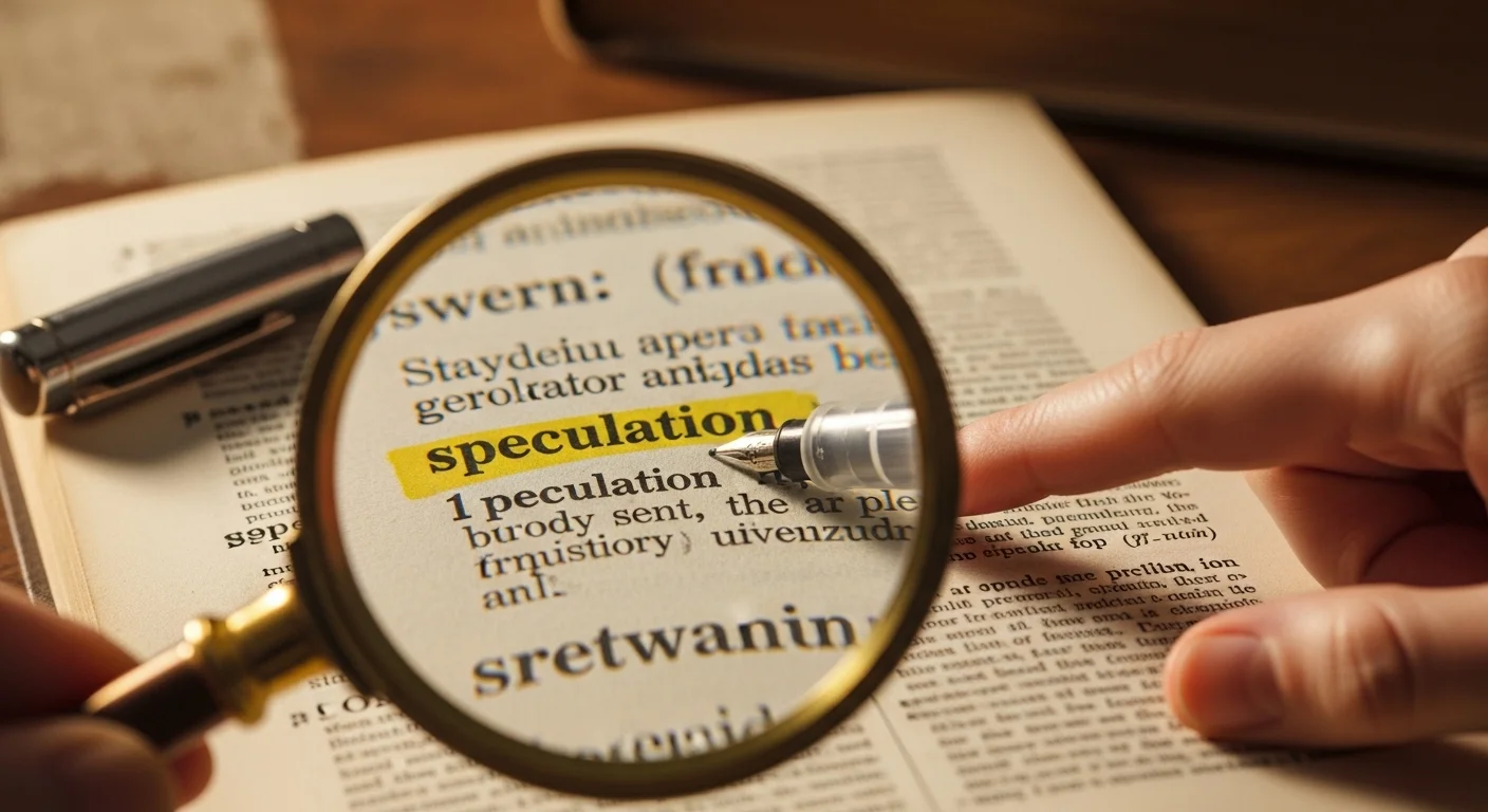 Why Understanding Speculation Matters