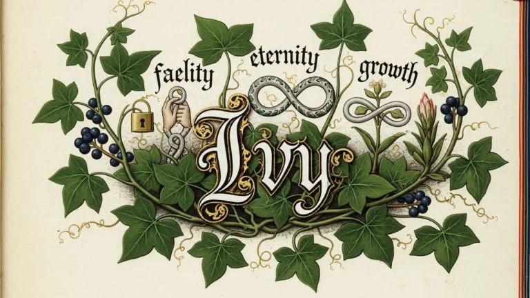 ivy name meaning