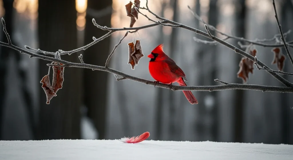 red cardinal meaning death