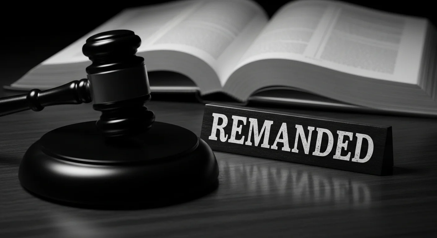 remanded meaning