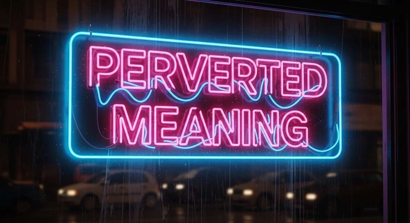 perverted meaning